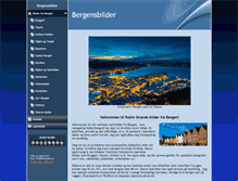 Tablet Screenshot of bergensbilder.com